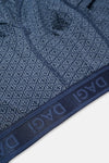 Lacivert Desenli Micro Modal Boxer