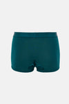 Petrol Yeşili Desenli Micro Modal Boxer