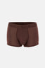 Kahverengi Desenli Micro Modal Boxer