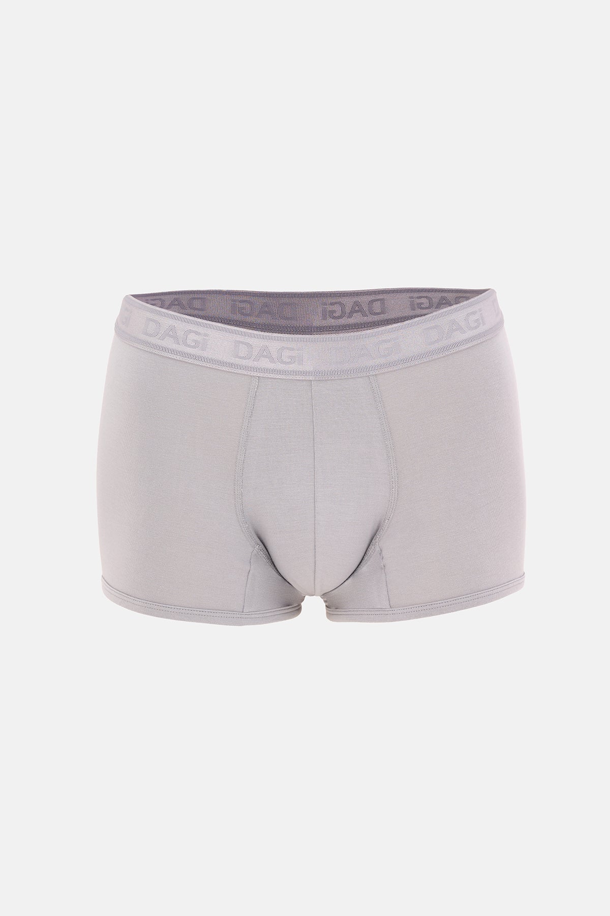 Antrasit-Siyah 3'lü Desenli Micro Modal Boxer