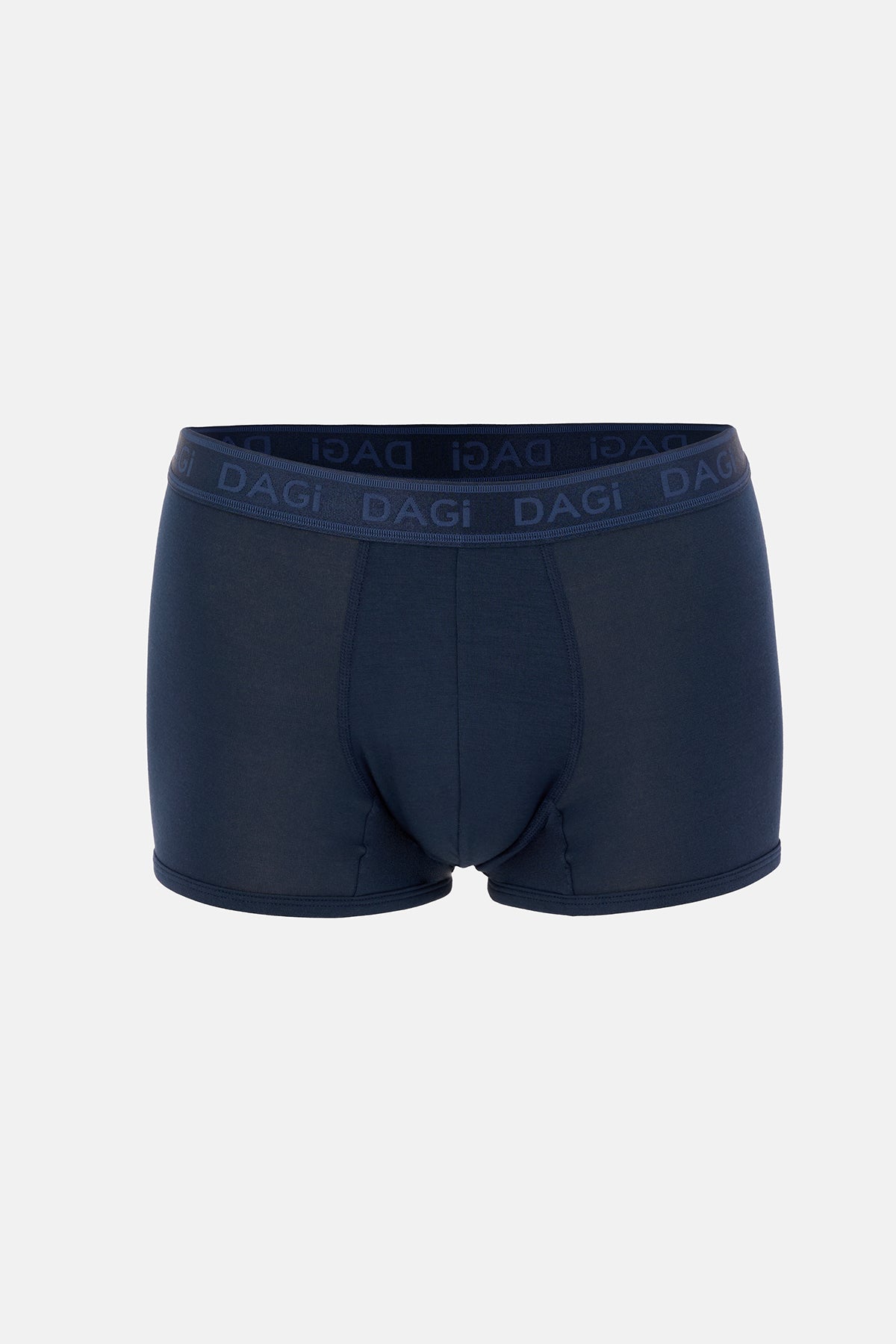 Bordo-Siyah 3'lü Desenli Micro Modal Boxer