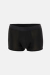 Bordo-Siyah 3'lü Desenli Micro Modal Boxer