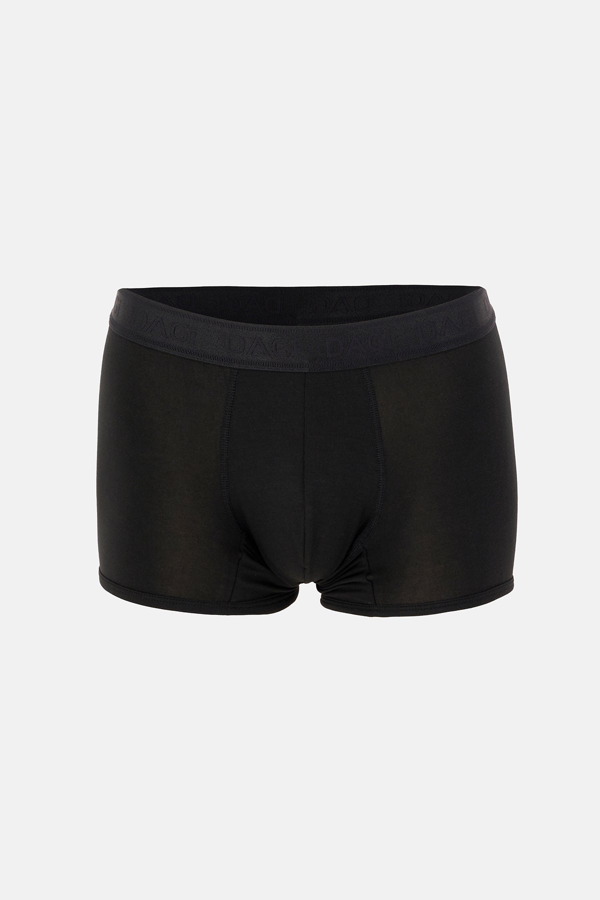 Bordo-Siyah 3'lü Desenli Micro Modal Boxer