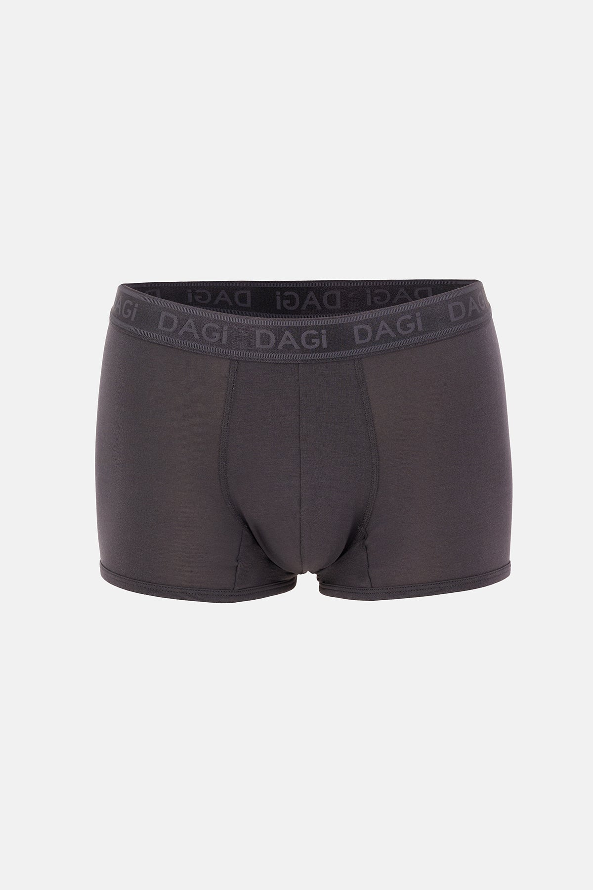 ANTRASİT-GRİ 3'lü Desenli Micro Modal Boxer