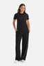 Antrasit Melanj Soft Touch Basic Pantolon