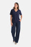 Lacivert Cepli Basic Modal Pantolon