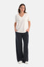 Siyah Cepli Basic Modal Pantolon