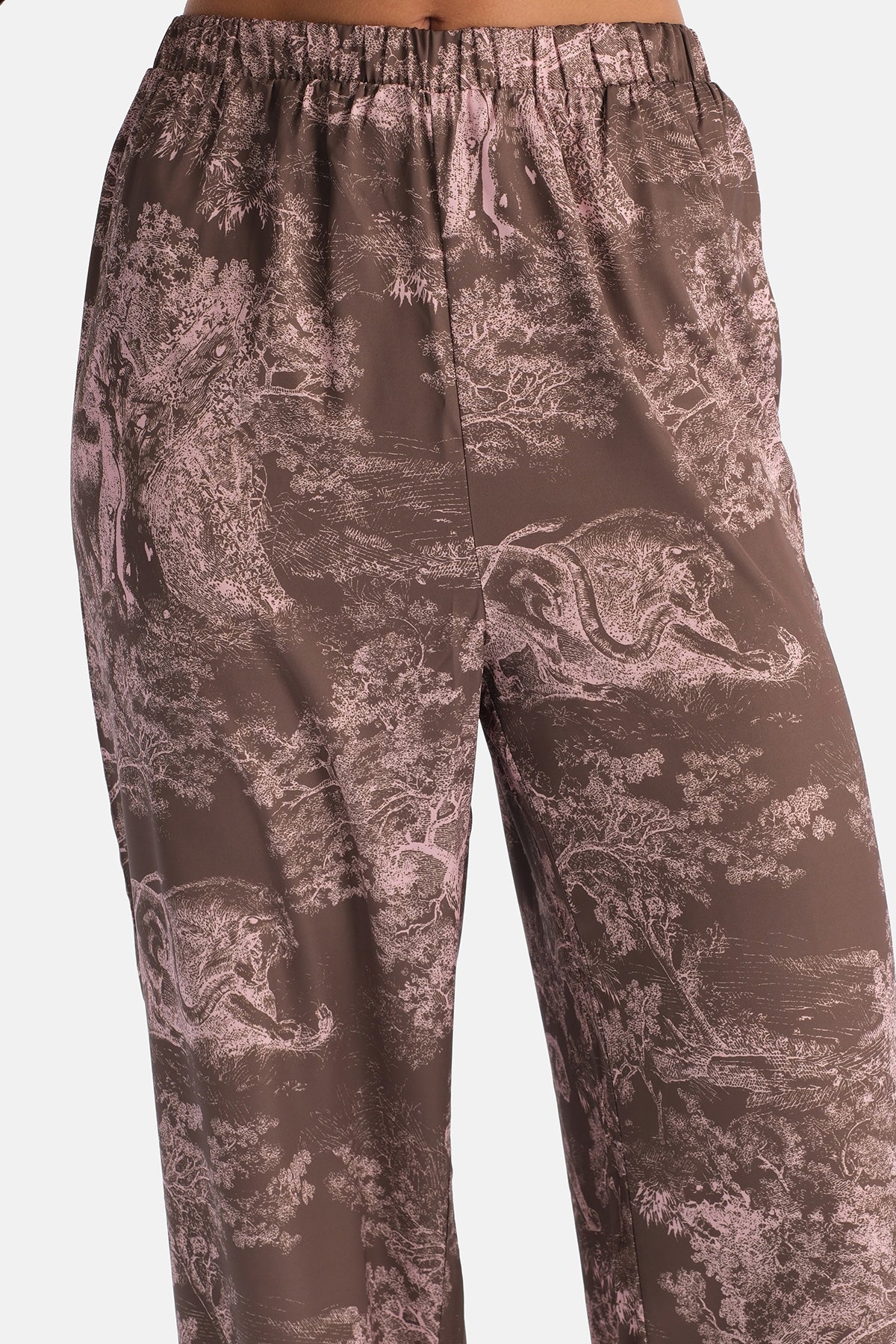 Multicolor Truvakar Kollu Dokuma Gömlek Pijama Takımı