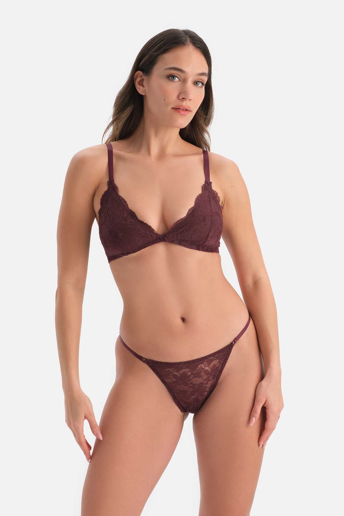 Bordo Dantelli Brazilian Külot