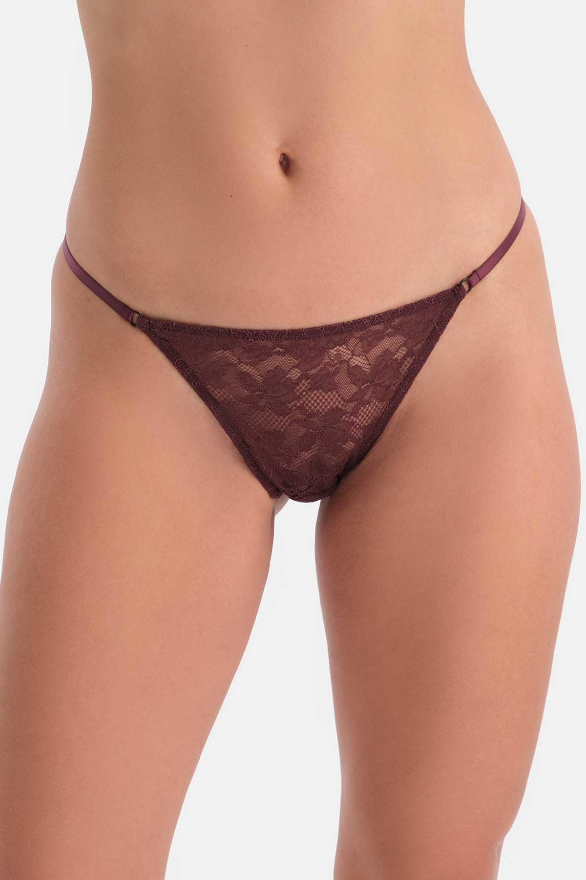 Bordo Dantelli Brazilian Külot