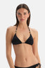 Siyah Üçgen Küçük Bikini Üst