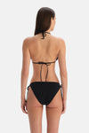 Siyah Üçgen Küçük Bikini Üst