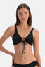 Siyah Üçgen Bikini Üst