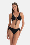 Siyah Üçgen Bikini Üst