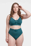 Yeşil Korseli Toparlayıcı Bikini Üst