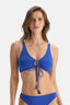 Sax Mavisi Üçgen Bikini Üst