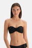 Siyah Straplez Bikini Üst