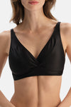 Siyah Toparlayıcı Bikini Üst
