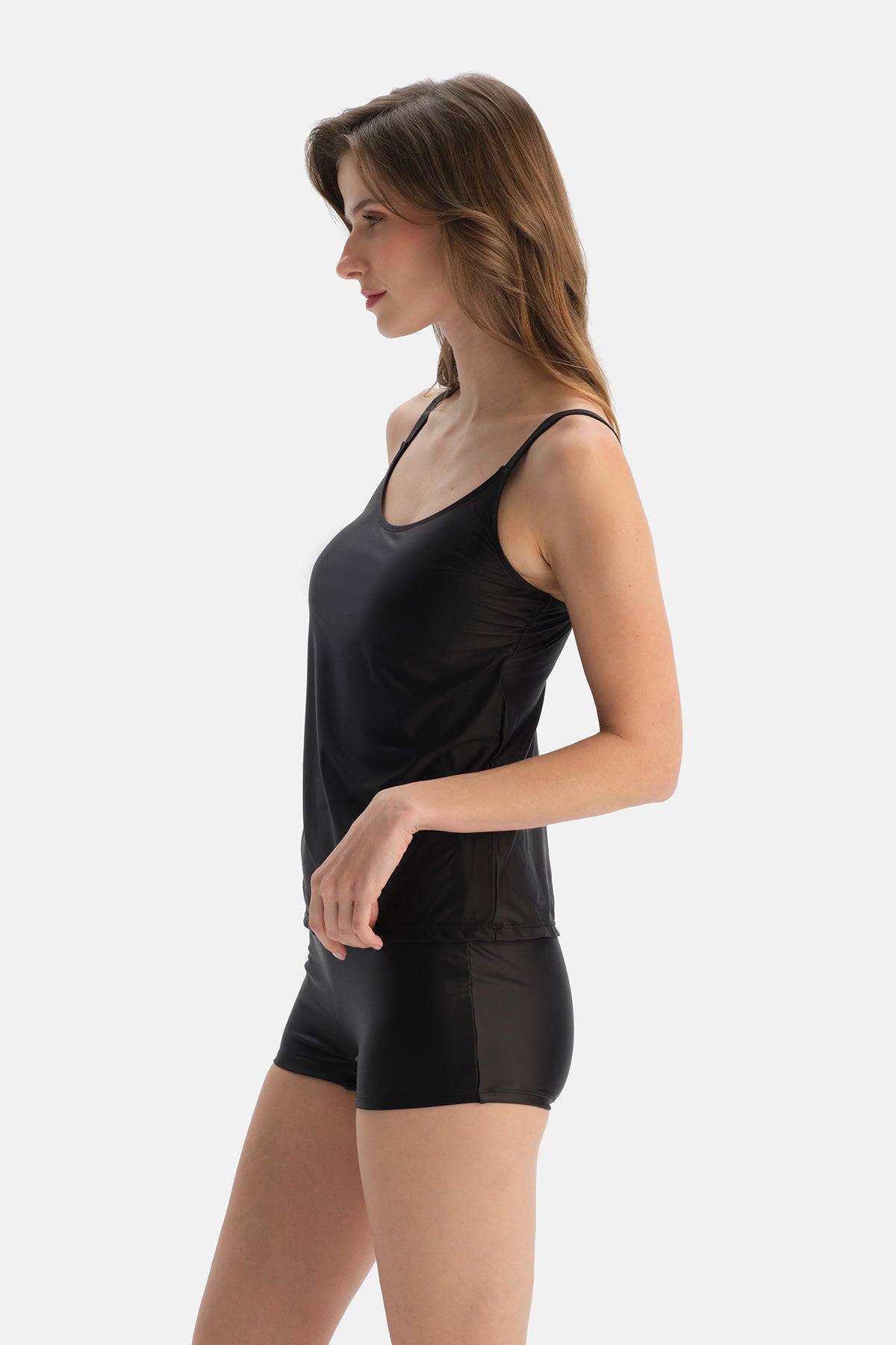 Siyah Tankini Üst