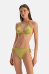 Fıstık Yeşili Düşük Bel Bikini Alt