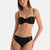 Siyah Orta Bel Bikini Alt
