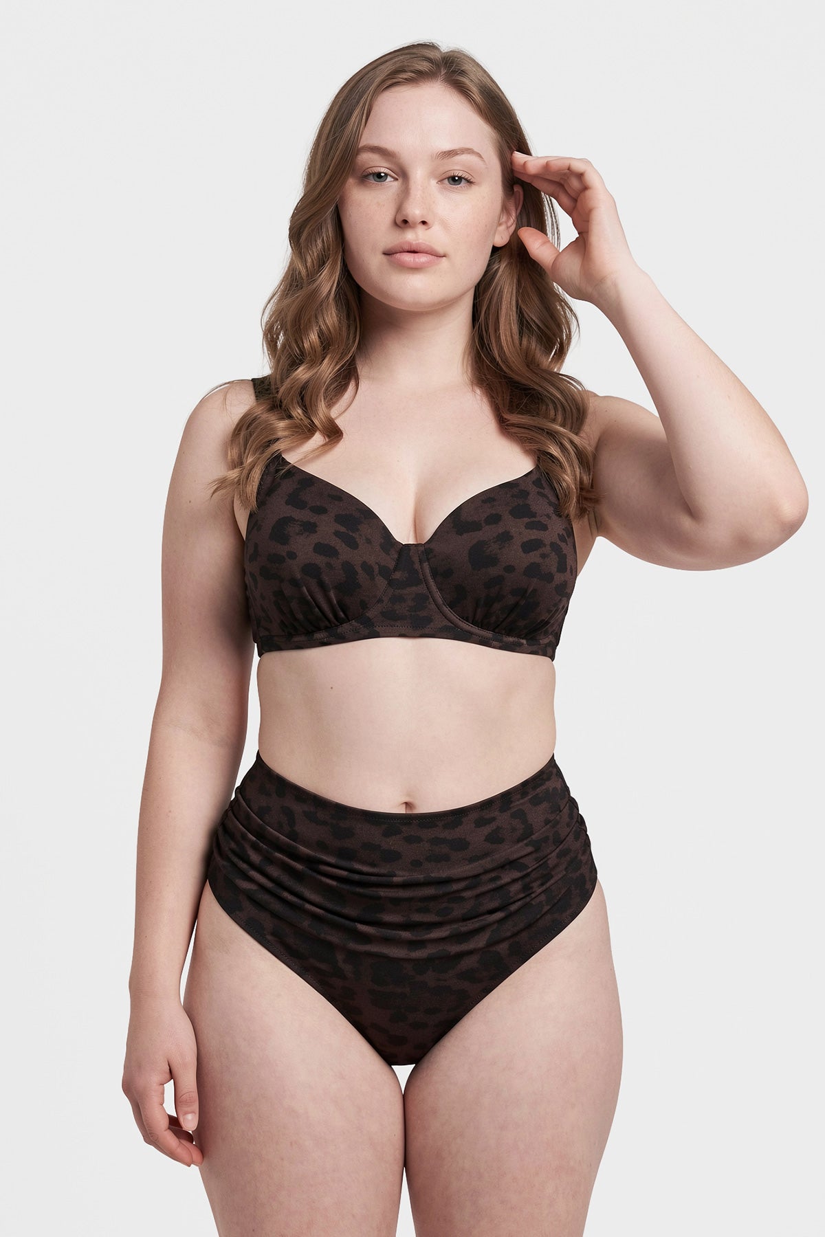 Multicolor Korseli Toparlayıcı Bikini Üst