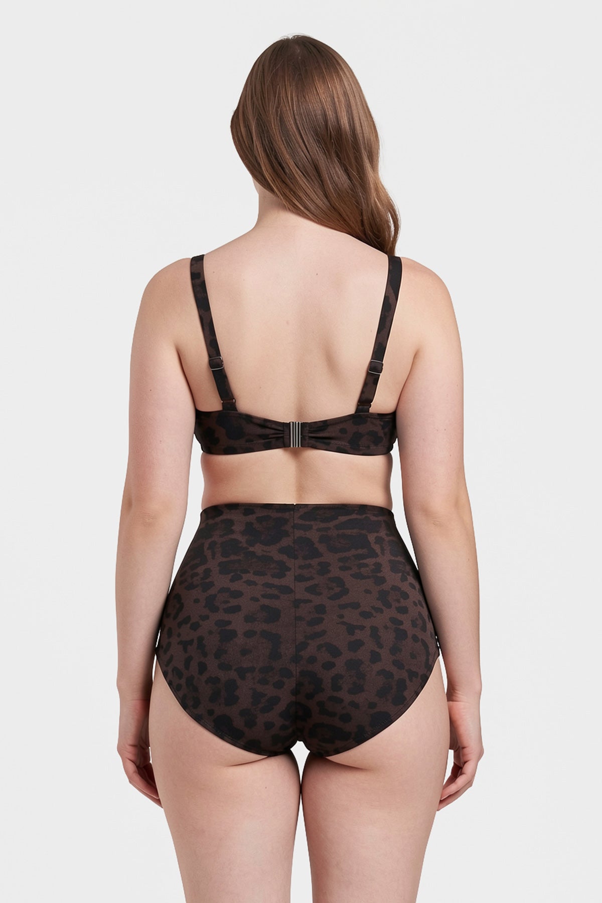 Multicolor Yüksek Bel Bikini Alt