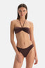 Kahverengi Normal Bel Bikini Alt