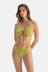 Fıstık Yeşili Normal Bel Bikini Alt