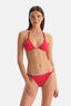 Kırmızı Düşük Bel Bikini Alt