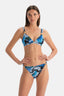 Multicolor Düşük Bel Bikini Alt