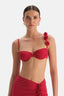 Kırmızı Gül Detaylı Bralet