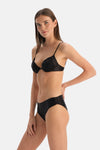 Siyah Kaplı Bikini Üst