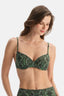 Multicolor Kaplı Bikini Üst