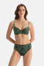 Multicolor Orta Bel Bikini Alt