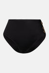 Siyah Yüksek Bel Bikini Alt