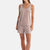 Gül Kurusu Kalın Askılı Atlet Şort Takım