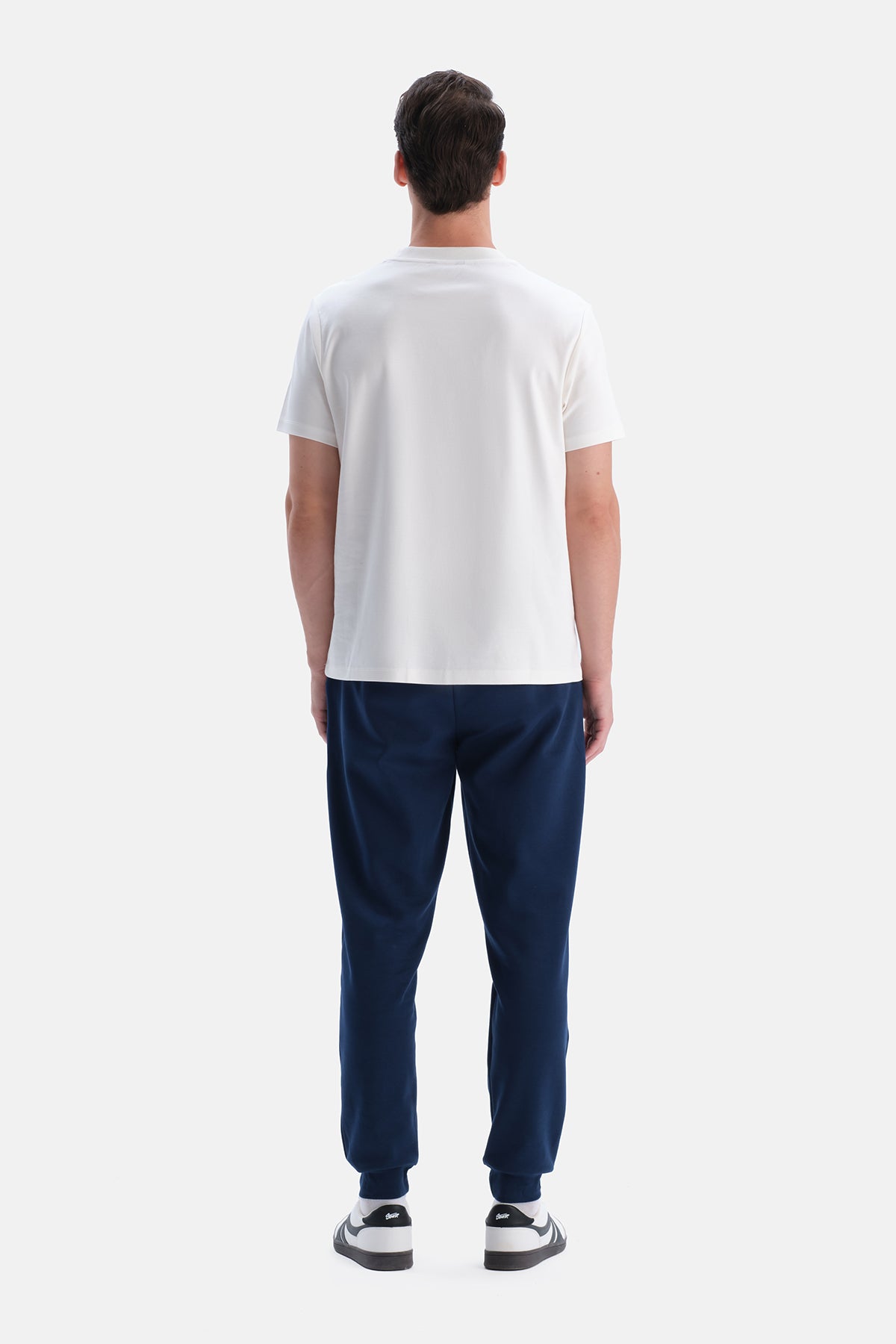Lacivert Interlok Jogger Pantolon