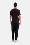 Siyah Interlok Jogger Pantolon