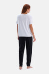 Haki-Siyah Jogger Paça Termal İkili Pantolon