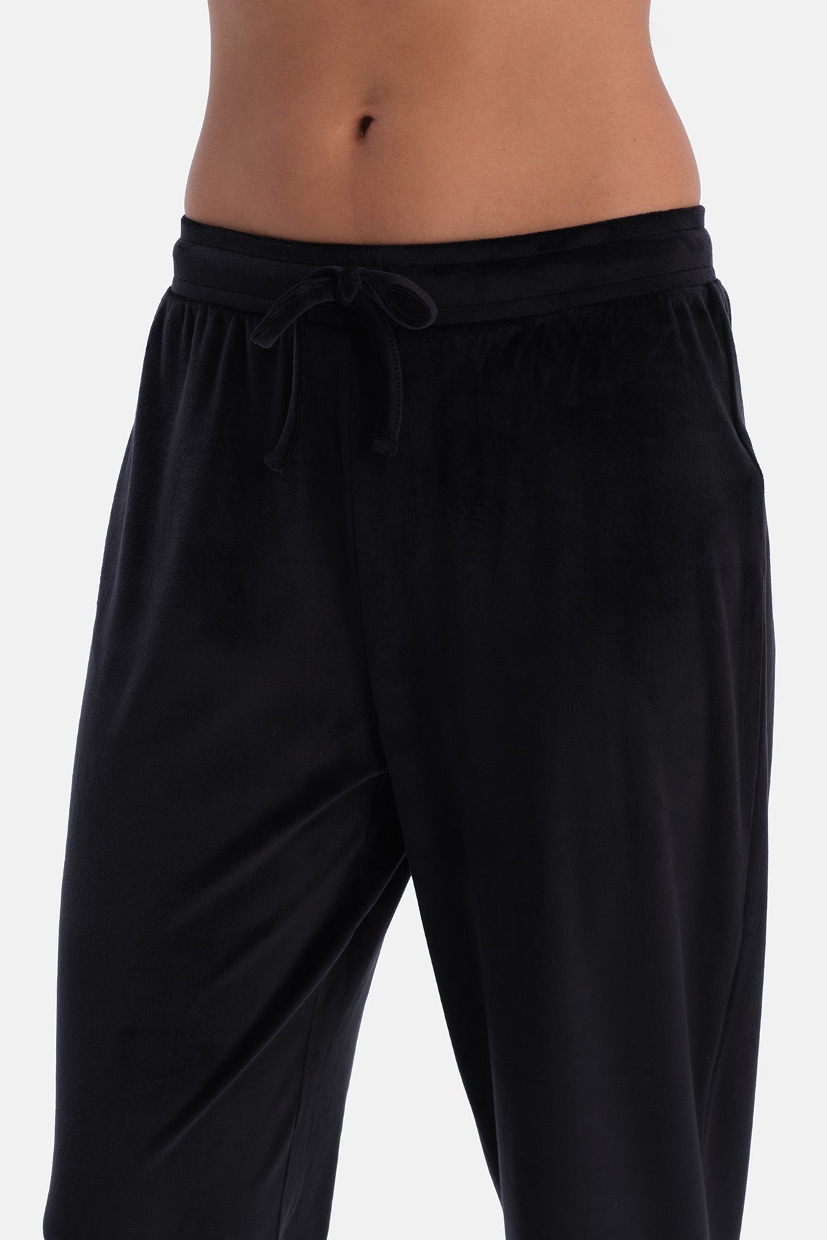 Haki-Siyah Jogger Paça Termal İkili Pantolon