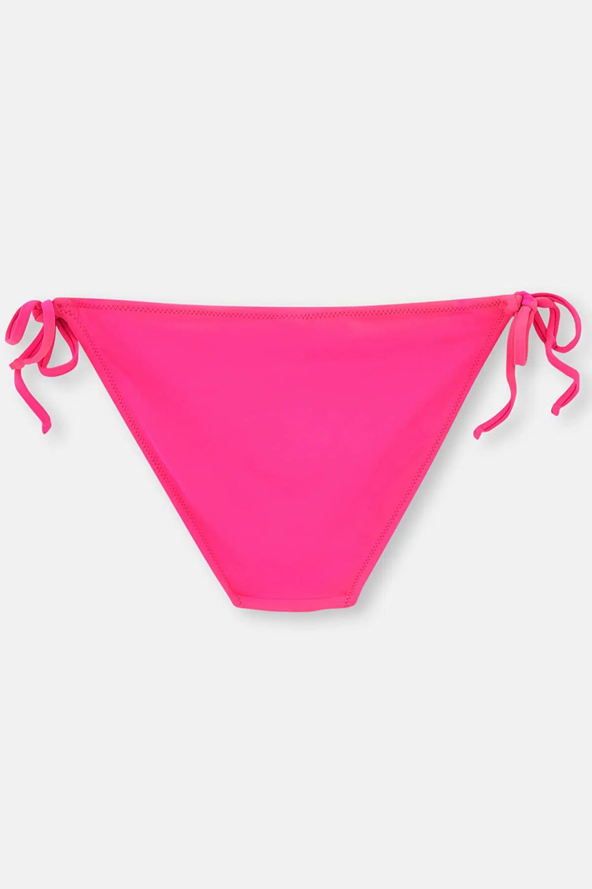 Pembe Spagetti Tek Bikini Altı