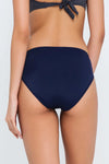 Lacivert Kalın Kenar Tek Bikini Alt