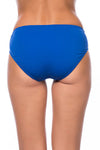 Mavi Kalın Kenar Tek Bikini Alt