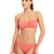 Oranj Kırmızı Bağcıklı Tek Bikini Alt