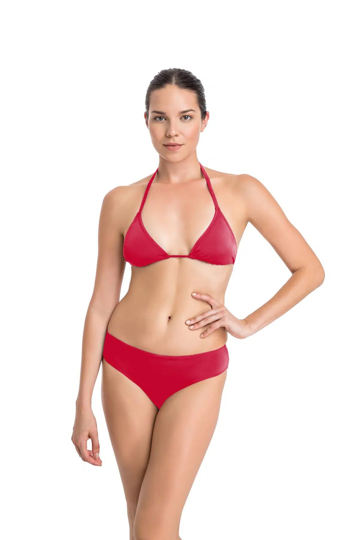 Kırmızı Düşük Bel Bikini Altı