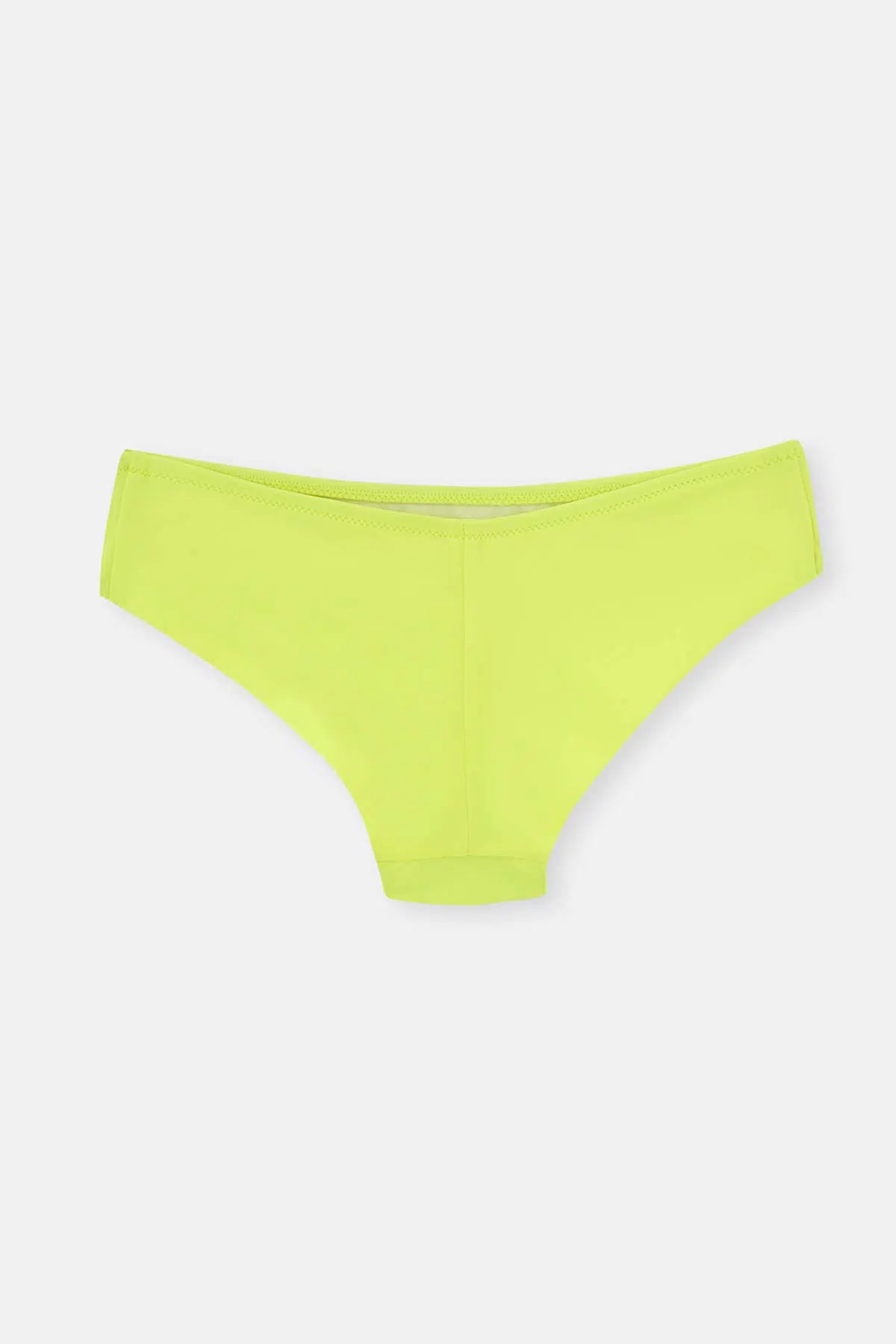 Sarı Düşük Bel Bikini Altı