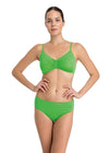 Yeşil Kalın Kenar Tek Bikini Alt