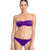 Mor Orta Kenar Normal Bel Tek Bikini Alt