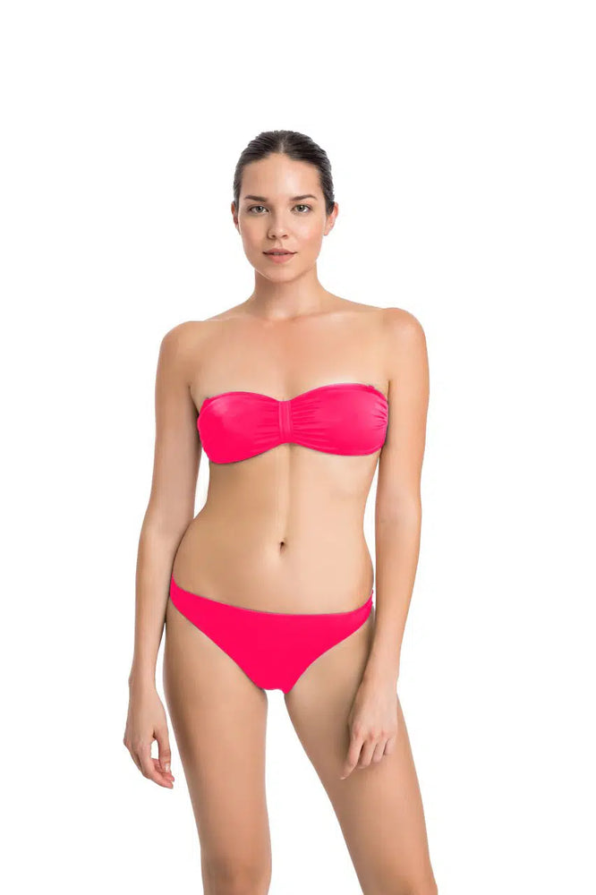 Pembe Orta Kenar Normal Bel Tek Bikini Alt